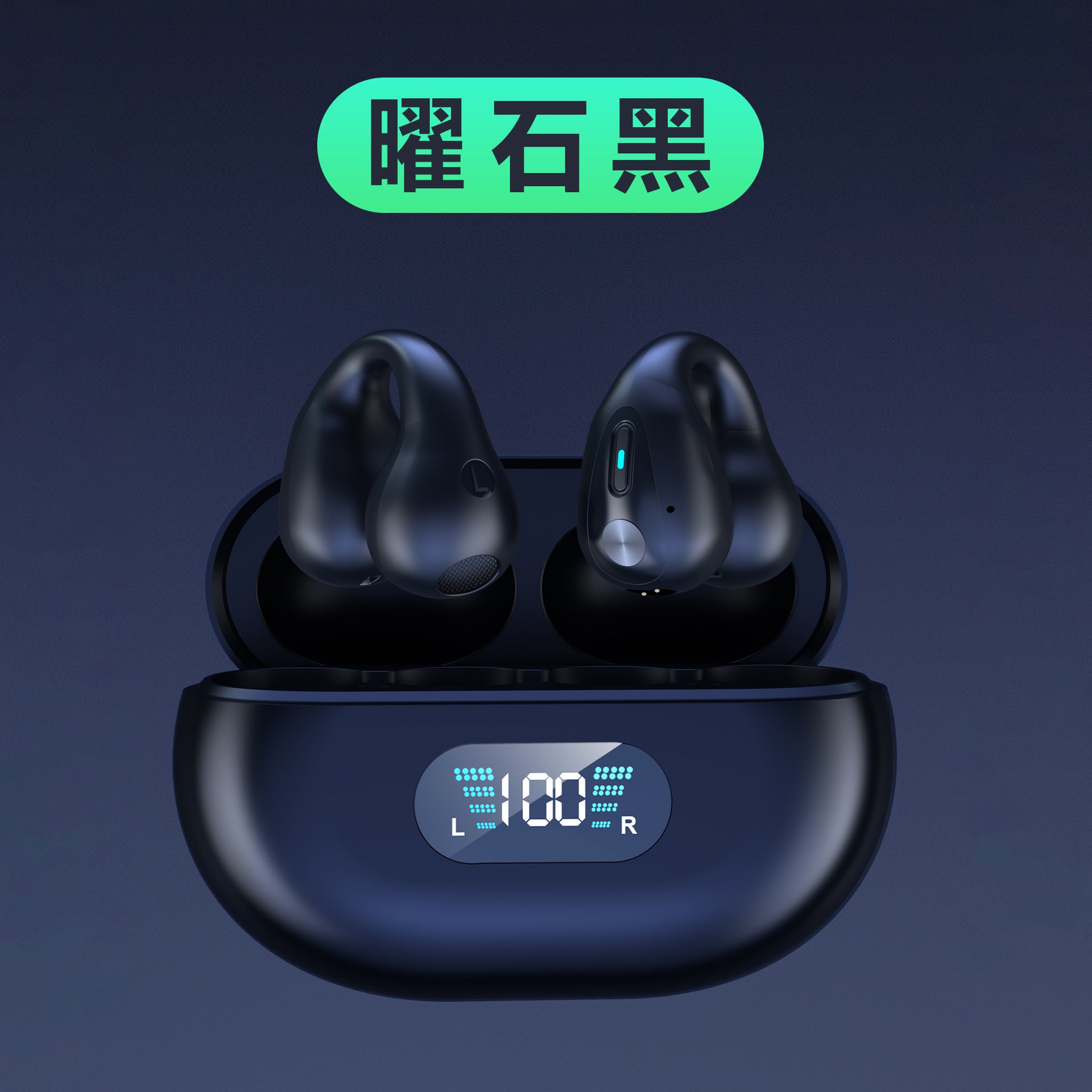 Auriculares Inalámbricos Bluetooth de Conducción Ósea para Deportes